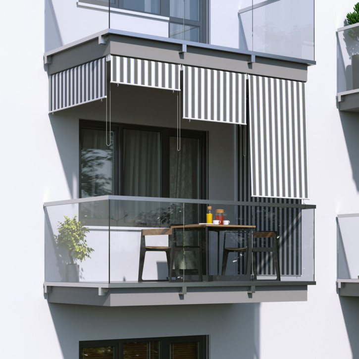 Store extérieur vertical, Prêt-à-poser