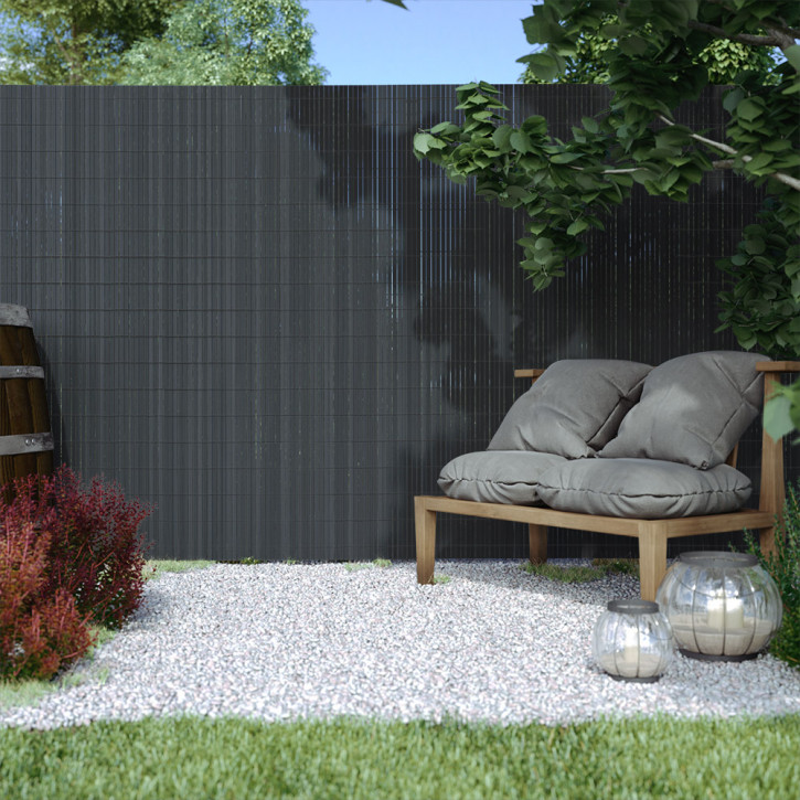 Canisse en PVC Premium, largeur des lamelles 17 mm