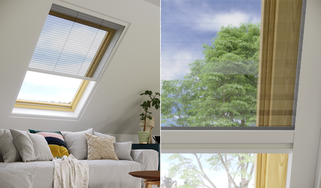 Moustiquaire pour fenetre de toit sur mesure