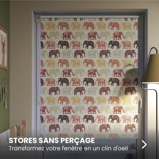 Installez un store sans faire un trou