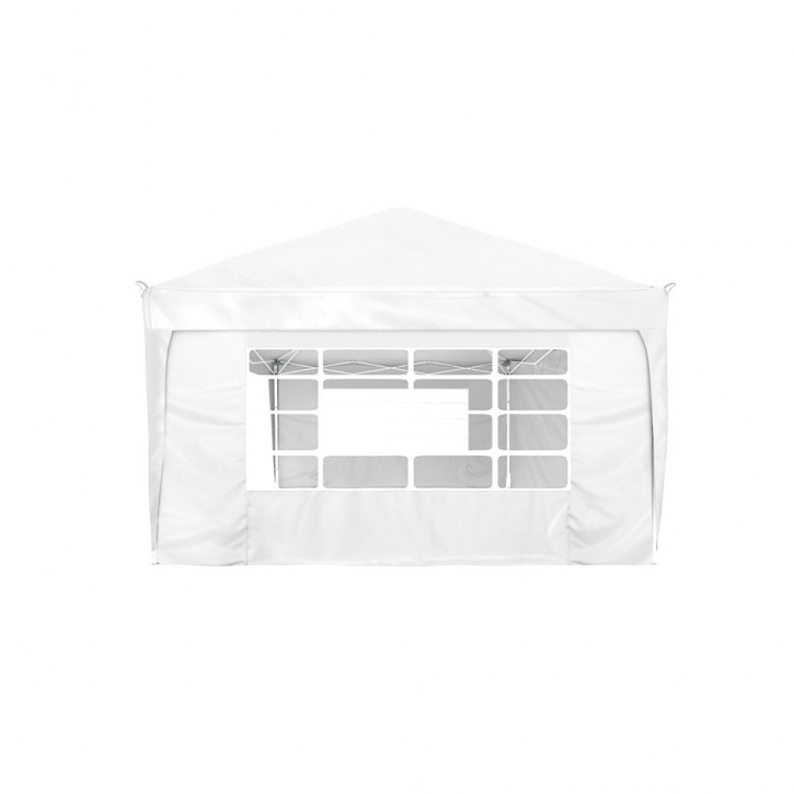 Rideau supplémentaire avec fenêtre pour tonnelle Basic et Premium, 295 x 195 cm