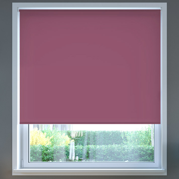 Store enrouleur tamisant sans coffre, Framboise