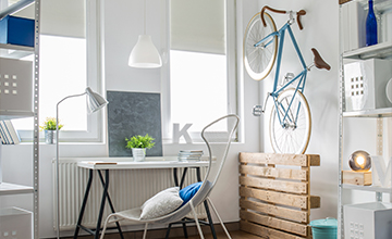 Kitchen roller blind