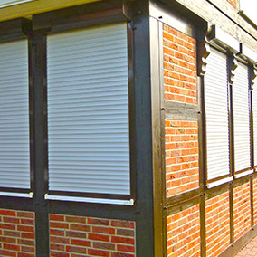 volets roulants coffre a pan coupe