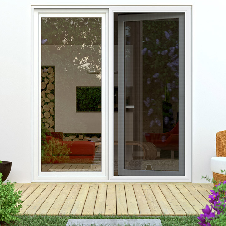 Moustiquaire coulissante pour porte