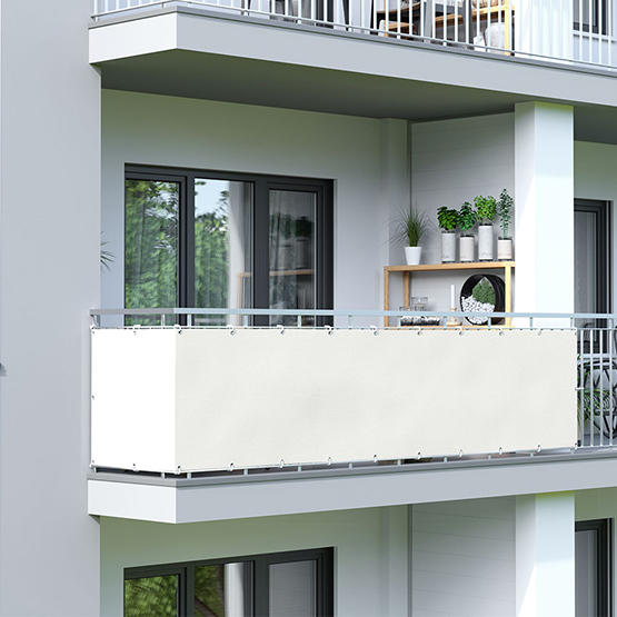 Batiste material curtain
