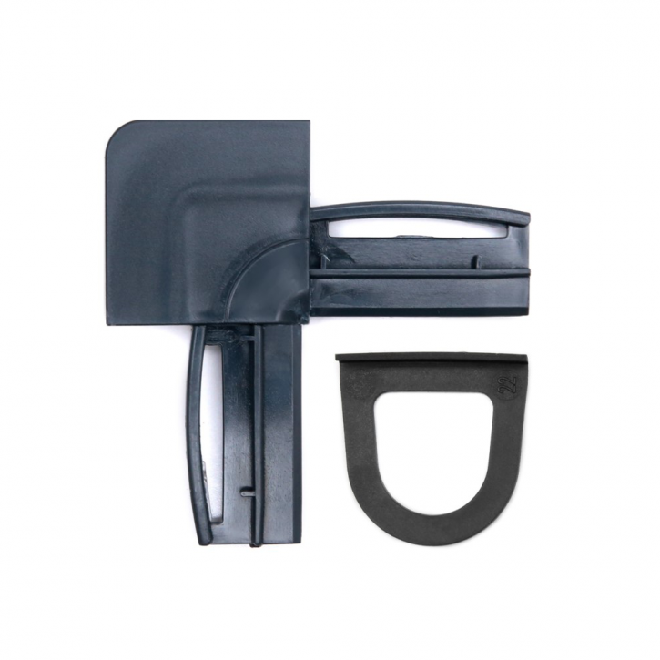 Lot d'accessoires pour profils cadre fixe