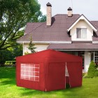 Podgląd: Rideau supplémentaire avec fermeture éclair pour tonnelle Basic et Premium, 295 x 195 cm Avant-première: Rideau supplémentaire avec fermeture éclair pour tonnelle Basic et Premium, 295 x 195 cm