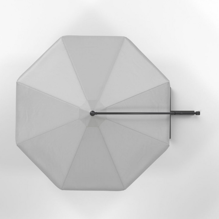 Parasol déporté rond 3 m