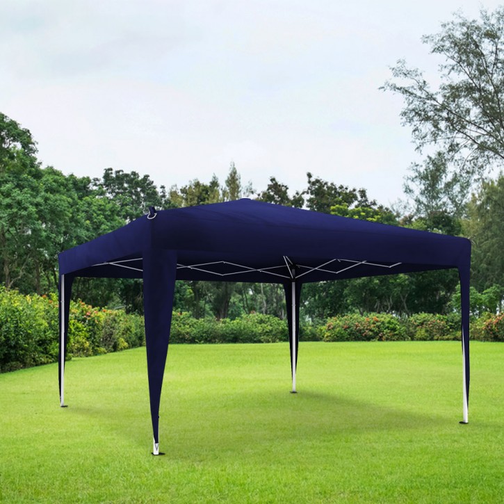 Structure de tonnelle avec toit Premium, 3x3 m