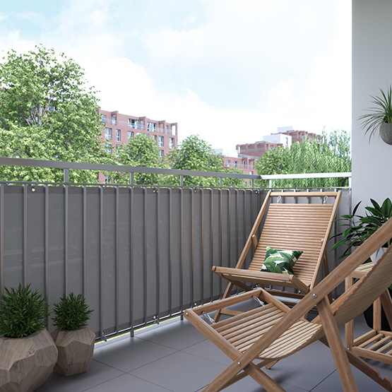 Brise-vue pour balcon