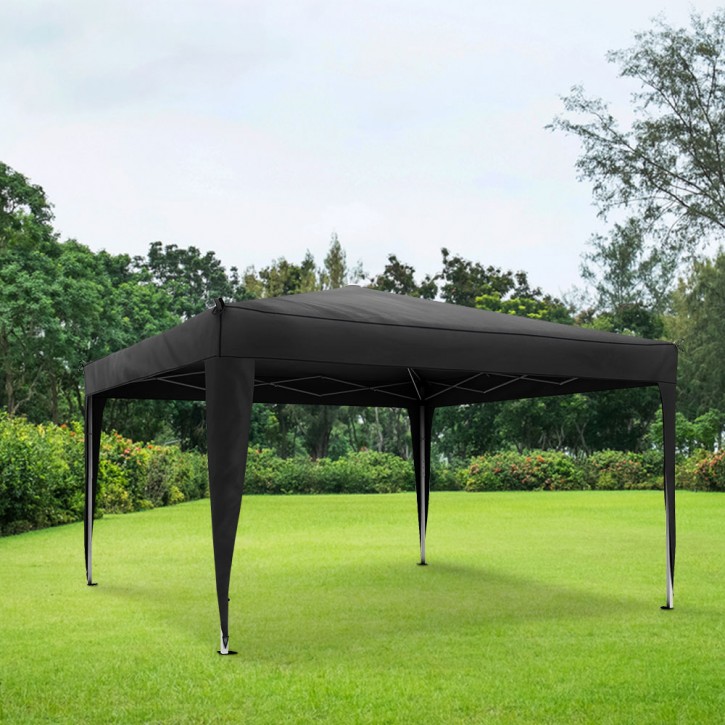 Structure de tonnelle avec toit Premium, 3x3 m