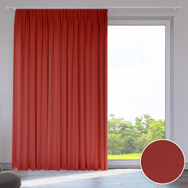  Rideau Tamisant Sur Mesure Premium, Tomate cerise