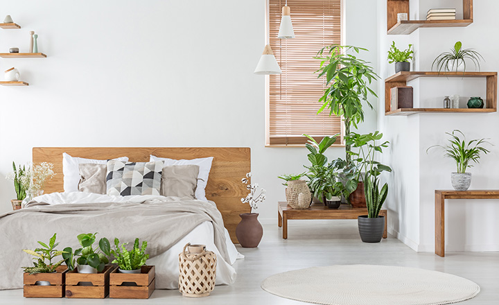 Bedroom bamboo Blind