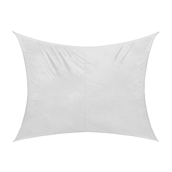 Voile d'ombrage rectangulaire, tissu respirant