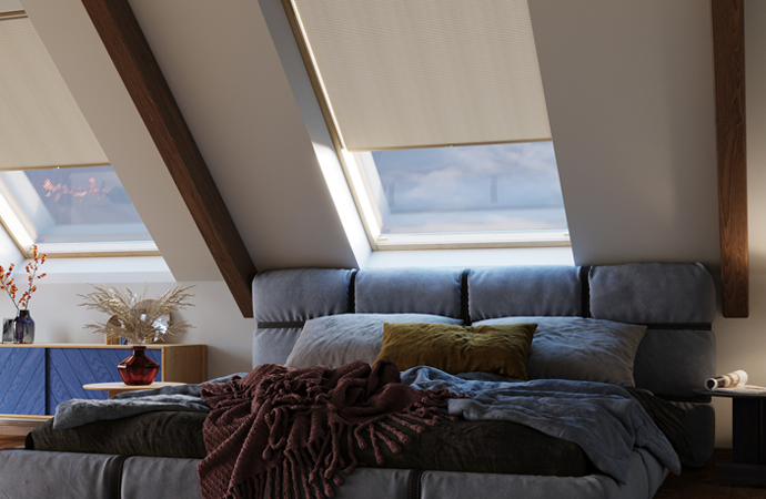 5 avantages des stores pour fenêtre de toit
