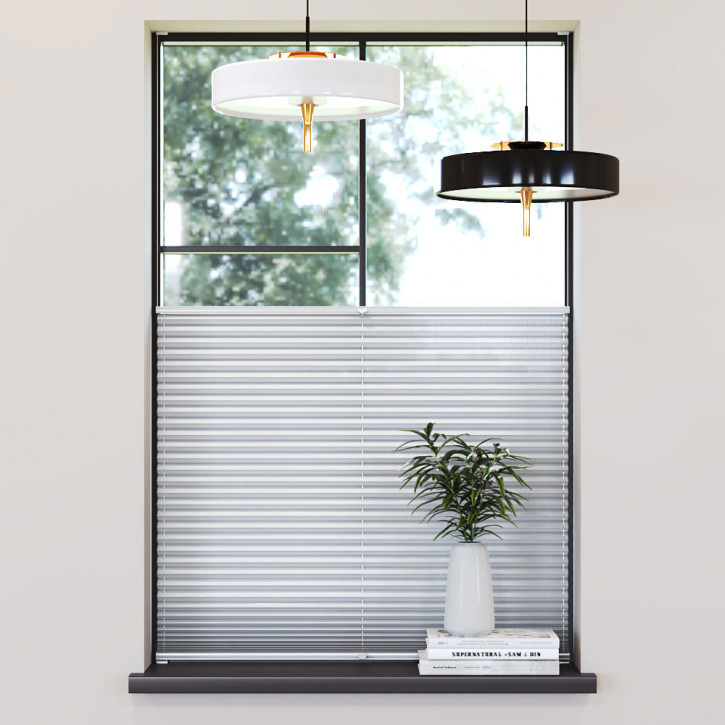 Store plissé tamisant, Sur mesure, Premium