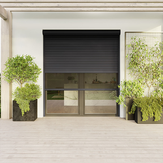 Volet roulant rénovation avec moustiquaire intégrée sur mesure