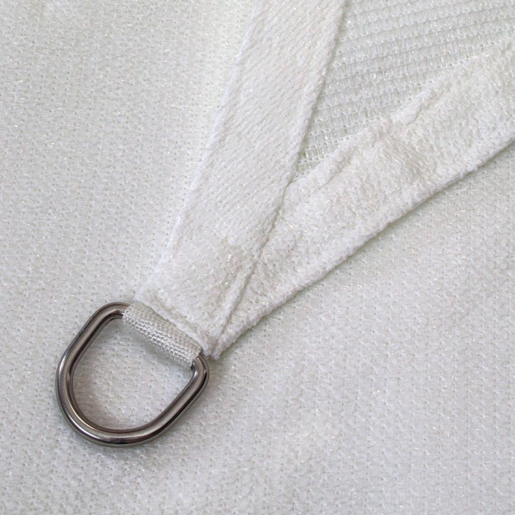 Voile d'ombrage triangulaire, tissu respirant