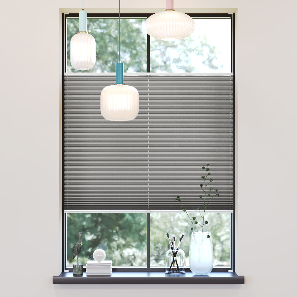 Store plissé tamisant, Sur Mesure, Sumire Gris