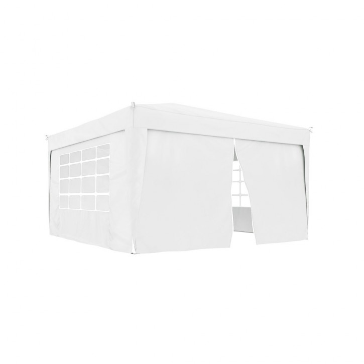 Rideau supplémentaire avec fermeture éclair pour tonnelle Basic et Premium, 295 x 195 cm