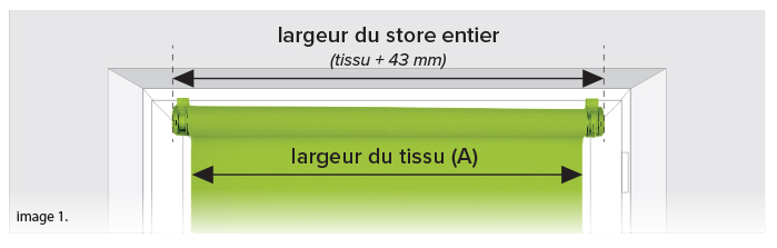 Pose sur l’ouvrant de fenêtre / Stores enrouleurs sans perçage
