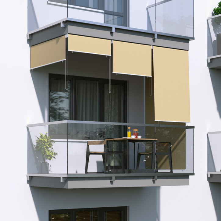 Store extérieur vertical, Prêt-à-poser