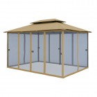 Avant-première: Rideaux supplémentaires pour tonnelle Comfort, 3x4 m Avant-première: Rideaux supplémentaires pour tonnelle Comfort, 3x4 m
