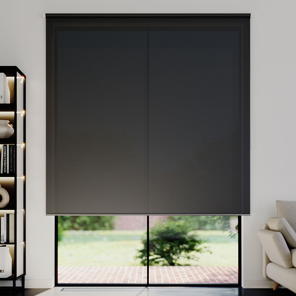 Store enrouleur screen, Sur mesure, Narvi Anthracite mélangé