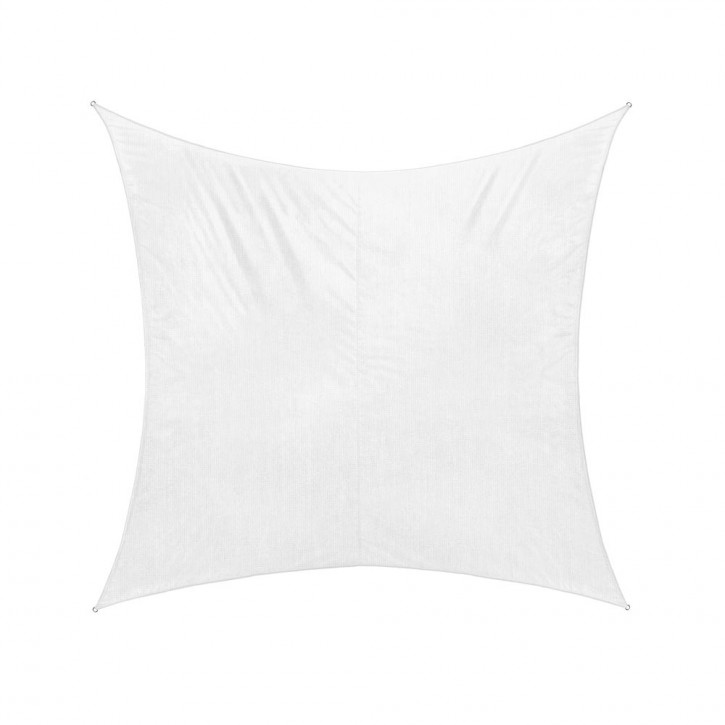 Voile d'ombrage carrée, tissu respirant
