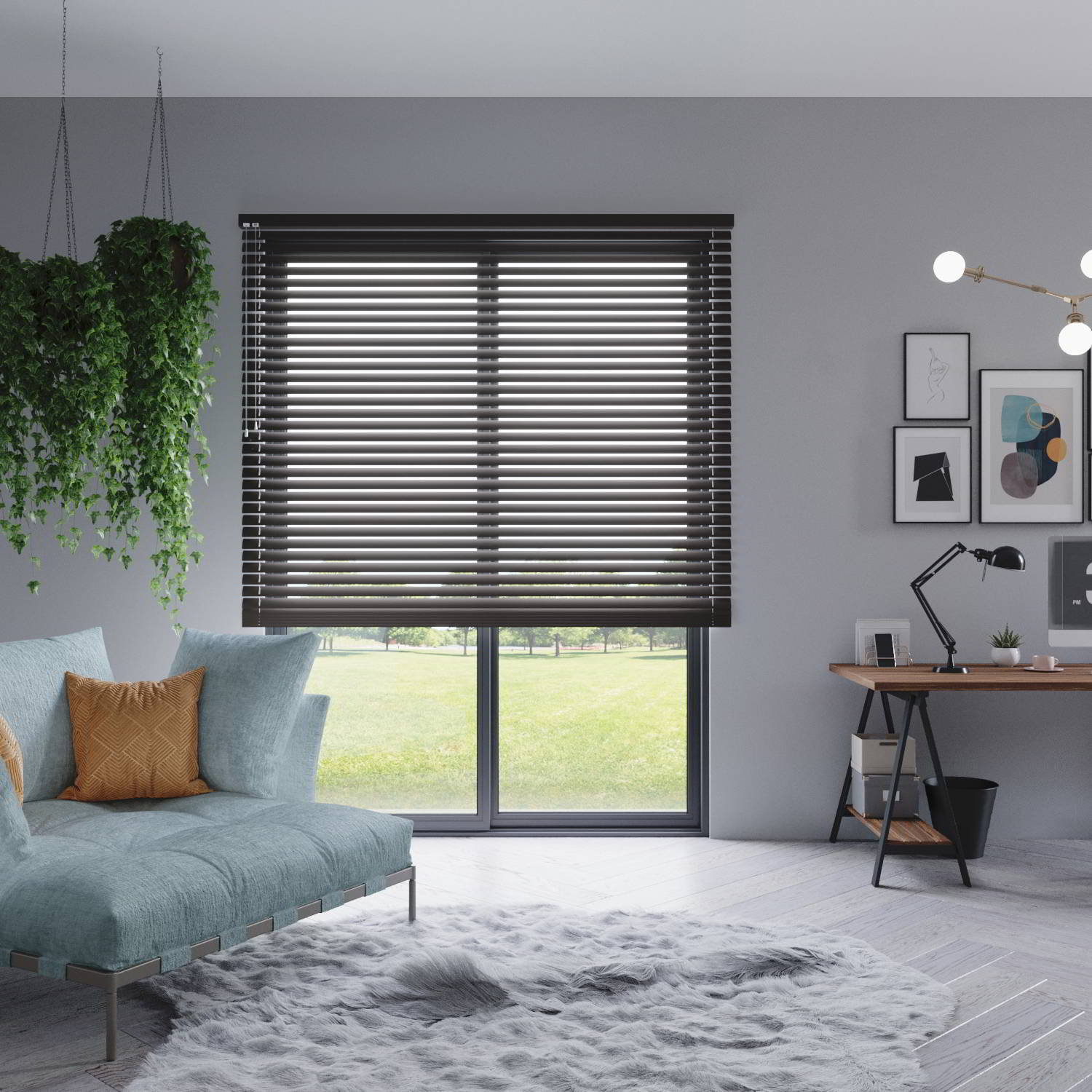 Batiste material curtain