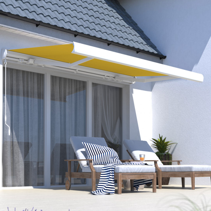 Store banne coffre Grenade, Sur mesure